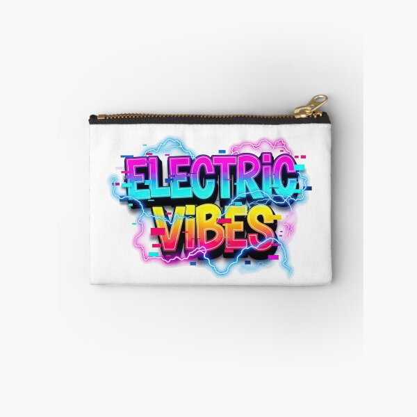 Item preview, Electric Vibes Neon Glitch Cyberpunk Retro Graphic designed and sold by DigitalArtx-com.