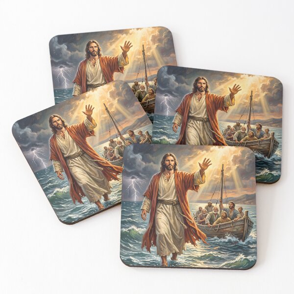Item preview, Jesus Calming the Storm designed and sold by ARTROGAN.