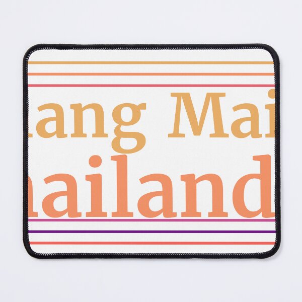Item preview, Chiang Mai Thailand City Marked On Country Map designed and sold by TheIconSmith.
