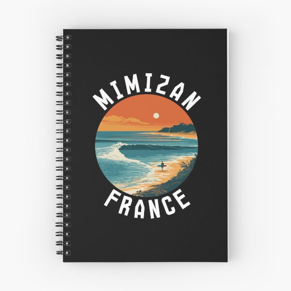 Item preview, Mimizan - France (with White Lettering) designed and sold by VelvetRoom.