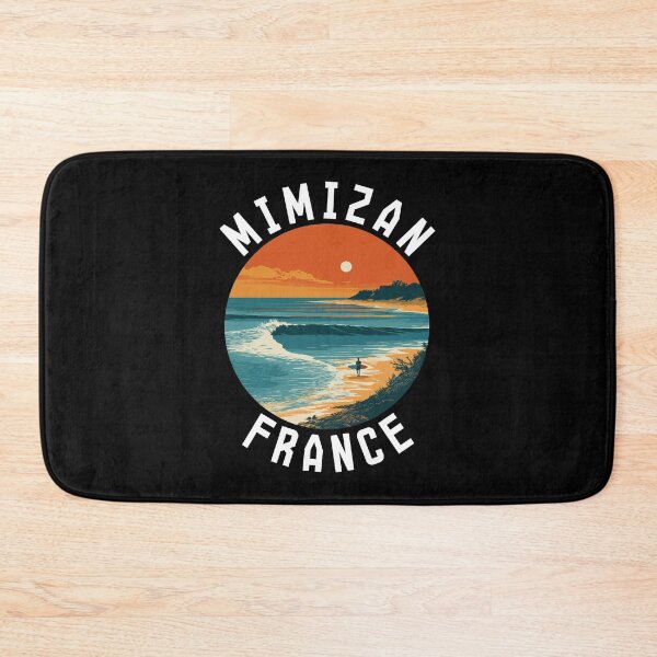 Item preview, Mimizan - France (with White Lettering) designed and sold by VelvetRoom.