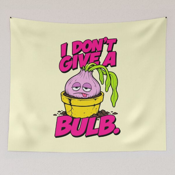 Item preview, I Don’t Give A Bulb Funny Plant Pun Sarcastic Plant Gift designed and sold by Anyshca.