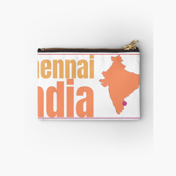 Item preview, Chennai India City Marked On Country Map designed and sold by TheIconSmith.