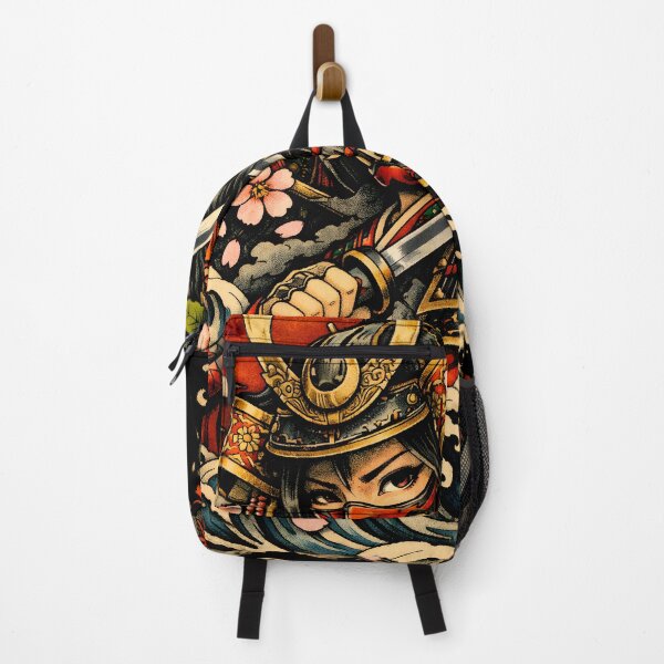 Item preview, Japanese Onna‑Bugeisha Tattoo Art — Traditional Irezumi Style designed and sold by Neo Tokio.