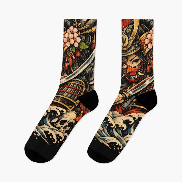 Item preview, Japanese Onna‑Bugeisha Tattoo Art — Traditional Irezumi Style designed and sold by Neo Tokio.