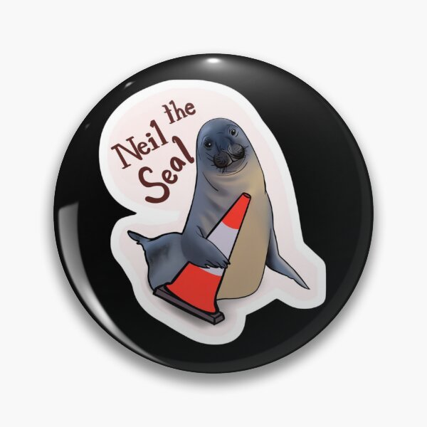 Artikelvorschau, Neil the Seal and His Love of Traffic Cones entworfen und verkauft von oldpussboss.
