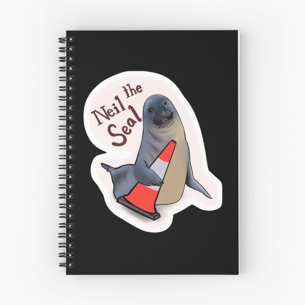 Item preview, Neil the Seal and His Love of Traffic Cones  designed and sold by oldpussboss.
