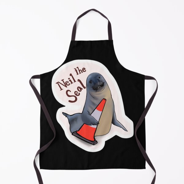 Item preview, Neil the Seal and His Love of Traffic Cones designed and sold by oldpussboss.