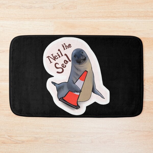 Item preview, Neil the Seal and His Love of Traffic Cones  designed and sold by oldpussboss.