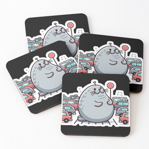 Item preview, Neil the Seal and His Love of Traffic Cones designed and sold by oldpussboss.