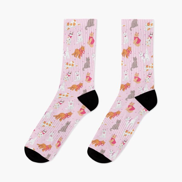 Item preview,  cute funny cats on a pink background designed and sold by burbura.