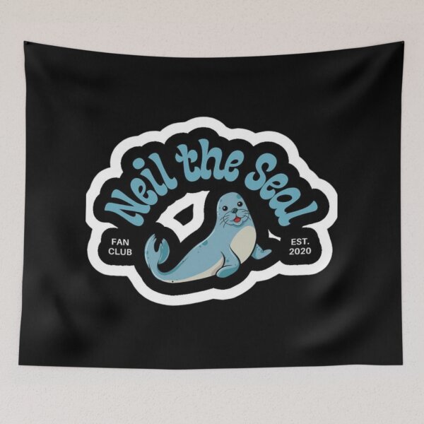 Item preview, Neil the Seal and His Love of Traffic Cones  designed and sold by oldpussboss.