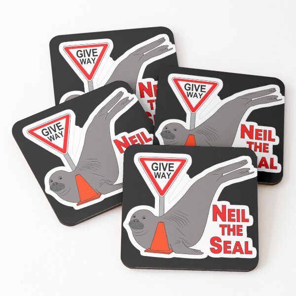 Item preview, Neil the Seal and His Love of Traffic Cones designed and sold by oldpussboss.