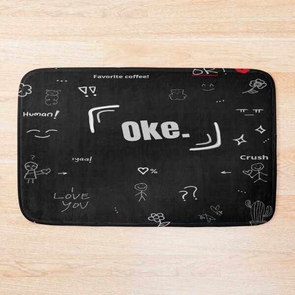 Item preview, Okay. - Aesthetic Doodles: Blackboard, Coffee, and Positive Messages designed and sold by RAYBIL.