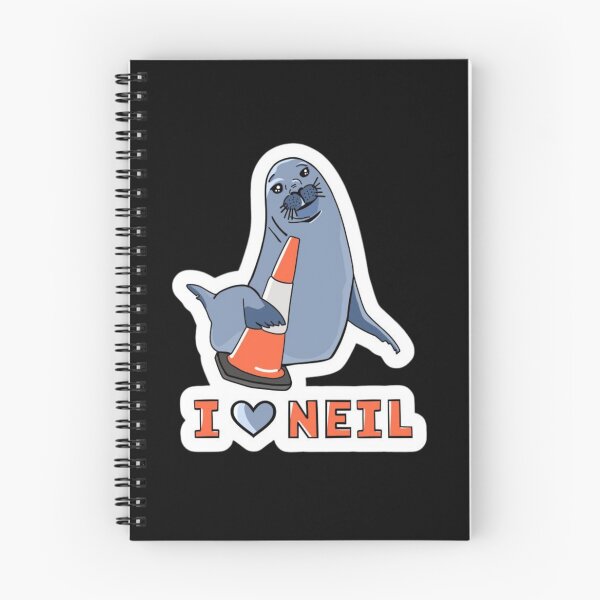 Item preview, Neil the Seal and His Love of Traffic Cones  designed and sold by oldpussboss.