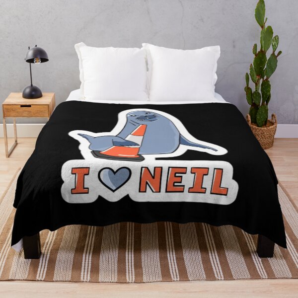 Item preview, Neil the Seal and His Love of Traffic Cones designed and sold by oldpussboss.