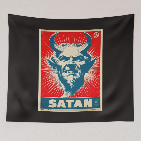 Item preview, Titel Satan Propaganda Poster designed and sold by obstinator.