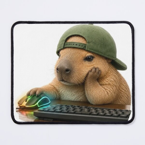 Item preview, bored capybara designed and sold by Snurly.