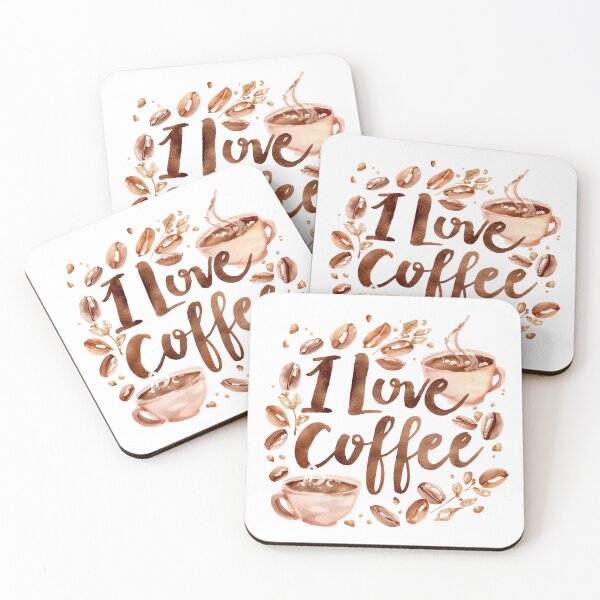Item preview, I Love Coffee  designed and sold by PamLeeDesign.