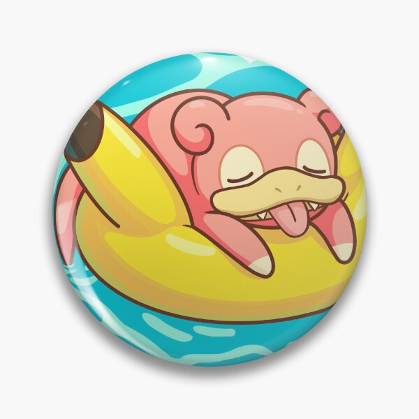 Item preview, flegmon slow poke pool summer anime designed and sold by Mypixieart.