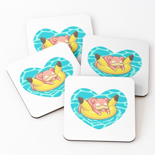 Item preview, flegmon slow poke pool summer anime designed and sold by Mypixieart.