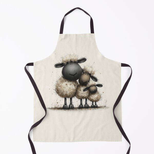 Item preview, Gorgeous Valais Sheep ' The Sheep Family ’ BY SHiRLeY MacARTHuR designed and sold by Shirley MacArthur Art.