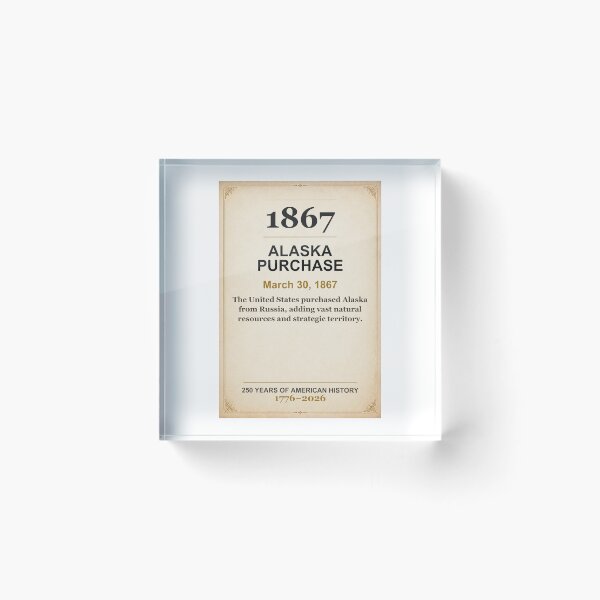 Item preview, America 250 | Alaska Purchase | 1867 designed and sold by ariksworld.