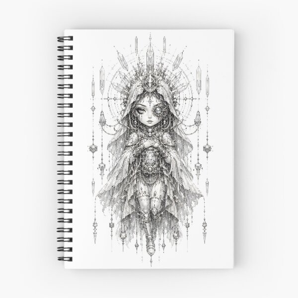 Item preview, Crystal Data Seer – Arcane Oracle of Prism Data designed and sold by ShadowSpriteArt.