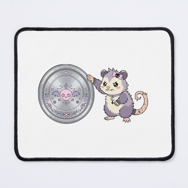 Item preview, Cute Kawaii Opossum Trash Shield Defender designed and sold by Arc2020.