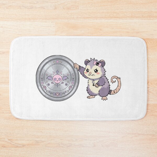 Item preview, Cute Kawaii Opossum Trash Shield Defender designed and sold by Arc2020.