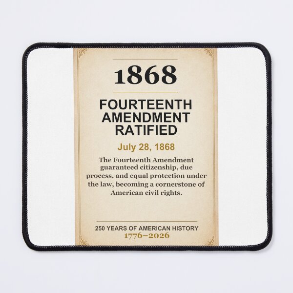 Item preview, America 250 | Fourteenth Amendment Ratified | 1868 designed and sold by ariksworld.