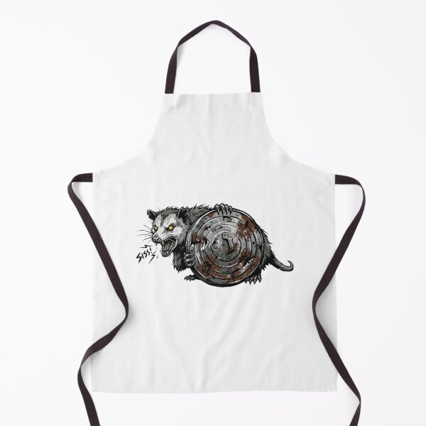 Item preview, Grunge Punk Opossum Trash Can Lid Emblem designed and sold by Arc2020.