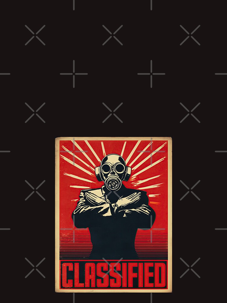 Thumbnail 4 of 4, iPhone Case, Titel Classified Propaganda Poster designed and sold by obstinator.