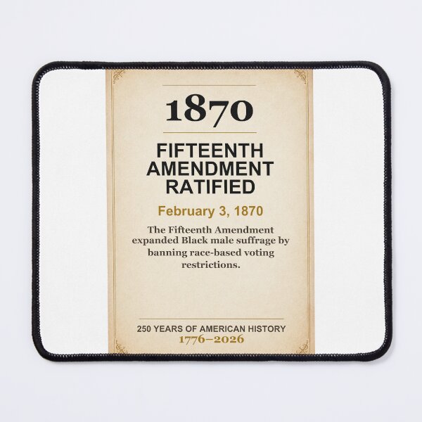 Item preview, America 250 | Fifteenth Amendment Ratified | 1870 designed and sold by ariksworld.