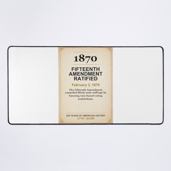 Item preview, America 250 | Fifteenth Amendment Ratified | 1870 designed and sold by ariksworld.