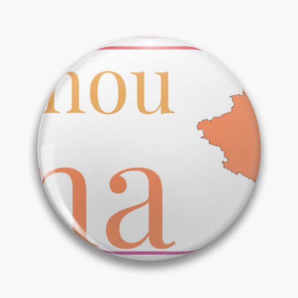 Item preview, Changzhou China City Marked On Country Map designed and sold by TheIconSmith.