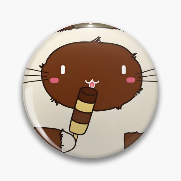 Item preview, Siamese Cat Eating Chocolate Vanilla Ice Cream designed and sold by Cutecharactel.