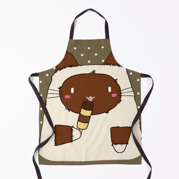 Item preview, Siamese Cat Eating Chocolate Vanilla Ice Cream designed and sold by Cutecharactel.