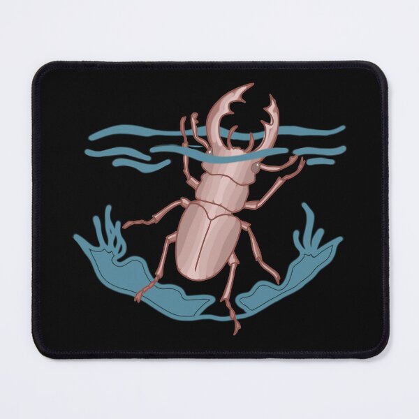 Item preview, Beetle under water minimalist illustration designed and sold by LeshanArt.