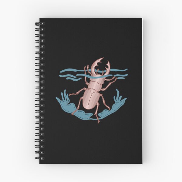 Item preview, Beetle under water minimalist illustration designed and sold by LeshanArt.