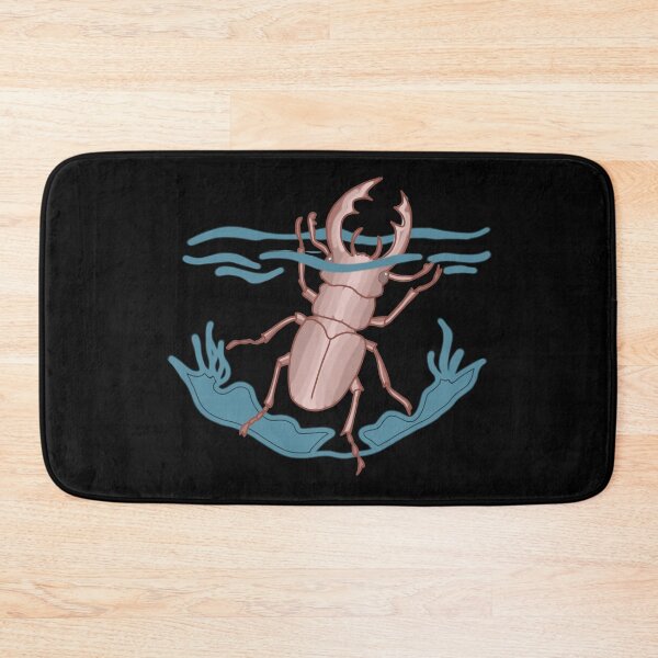 Item preview, Beetle under water minimalist illustration designed and sold by LeshanArt.