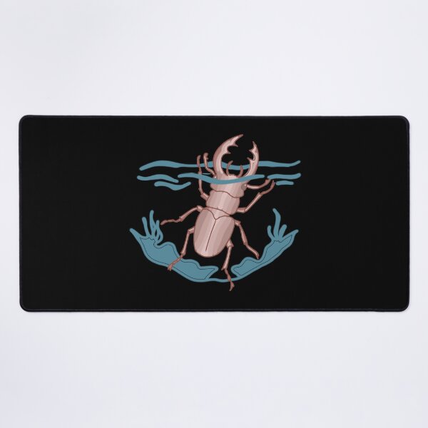 Item preview, Beetle under water minimalist illustration designed and sold by LeshanArt.