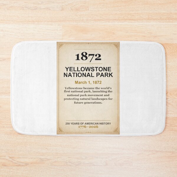Item preview, America 250 | Yellowstone national Park | 1872 designed and sold by ariksworld.