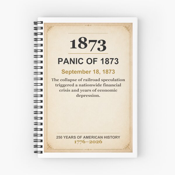 Item preview, America 250 | Panic of 1873 | 1873 designed and sold by ariksworld.