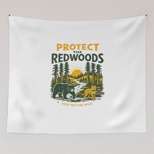 Item preview, Protect The Redwoods designed and sold by Matinez Pink.