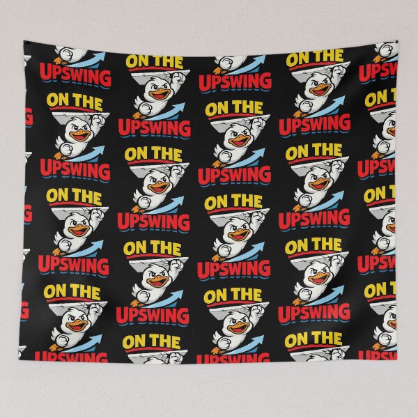 Item preview, On The Upswing Funny Positive Motivation Arrow Design designed and sold by TeeTimeTreasure.