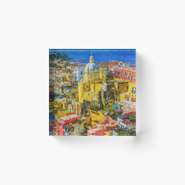 Item preview, Colourfull house painting designed and sold by NormaBalecatur.