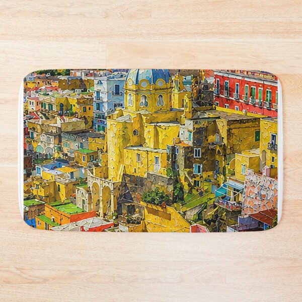 Item preview, Colourfull house painting designed and sold by NormaBalecatur.