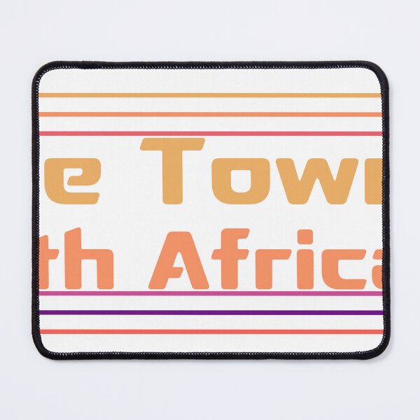 Item preview, Cape Town South Africa City Marked On Country Map designed and sold by TheIconSmith.