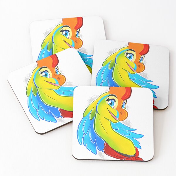 Item preview, Bird Creature Portrait designed and sold by NeonViperGlow.